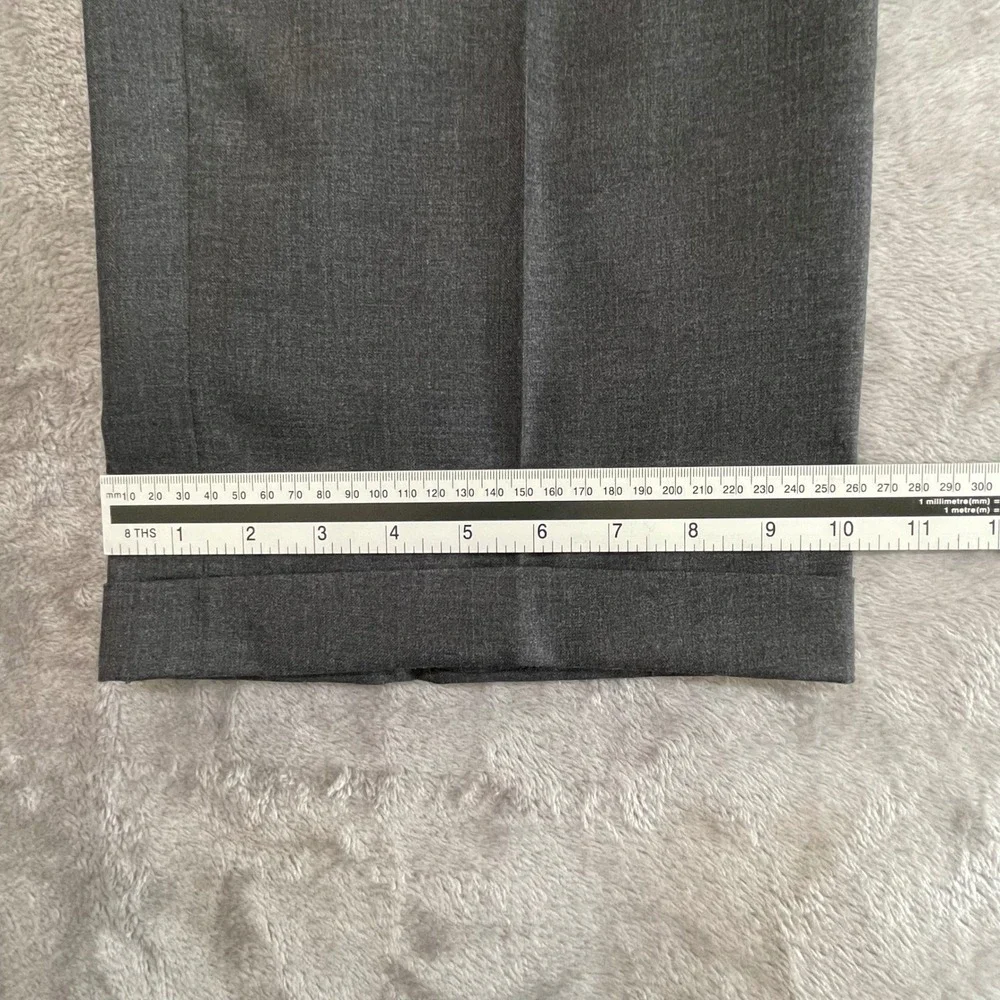 Walter Fong Vintage Custom Tailored Suit Charcoal 2pc Men's‎ 42R 34x28 Wool?
